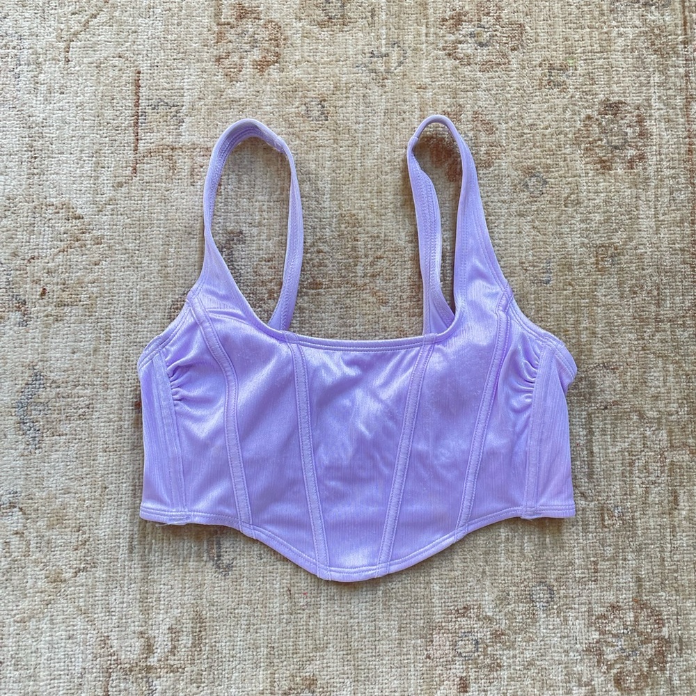 Wild Fable Lavender Bustier Bra